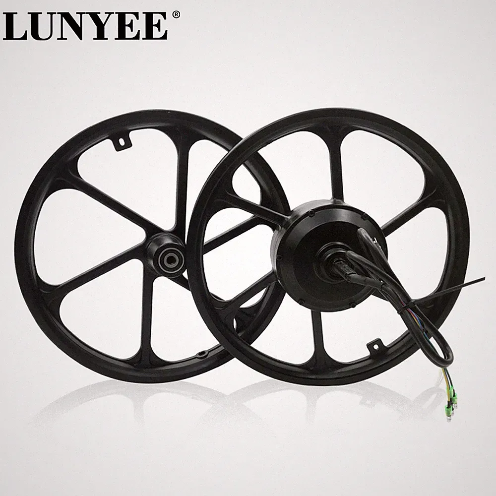 16 inch 36V 48V 350W Brushless Wheelless Motor For Electric Bicycle Tricycle