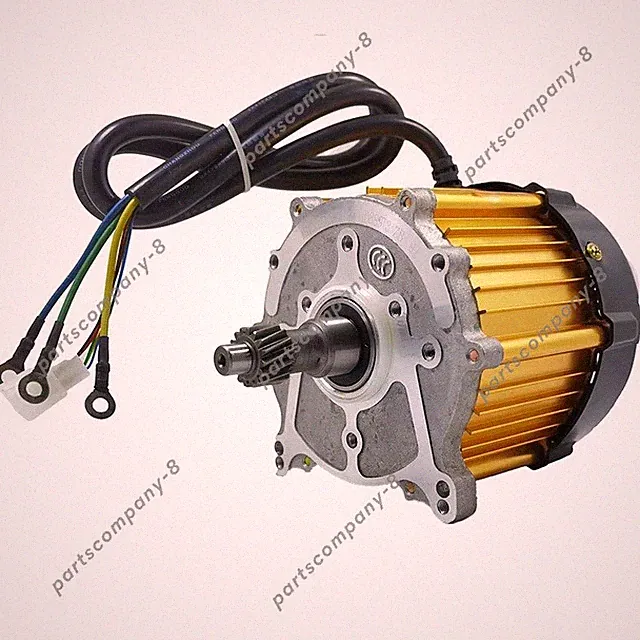 72V 1200W Brushless Differential Motor for Electric Bicycle Tricycle